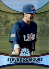 Steve Rodriguez #PP47 Baseball Cards 2010 Bowman Platinum Prospects Prices