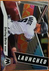 Starling Marte panini mosaic launched #L7 Baseball Cards 2021 Panini Mosaic Launched Prices