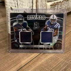 Derrick Henry / Jonathan Taylor #5 Football Cards 2023 Panini Spectra Rivals Prices
