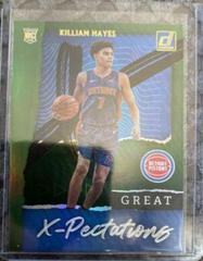 Killian Hayes [Green Flood] #7 Basketball Cards 2020 Donruss Great X-Pectations Prices