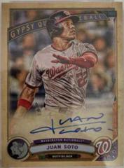 Juan Soto [Logo Swap] #GQA-JS Baseball Cards 2019 Topps Gypsy Queen Autographs Prices