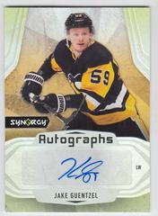 Jake Guentzel Hockey Cards 2021 Upper Deck Synergy Autographs Prices