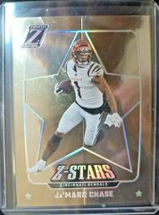 Ja'Marr Chase [Copper] #ZS-19 Football Cards 2022 Panini Zenith Z Stars Prices