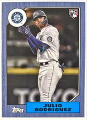 Seattle Mariners [Mini Blue] Baseball Cards 2022 Topps Prices