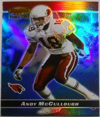 Andy McCullough #139 Football Cards 2000 Bowman's Best Prices