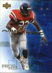 Deuce McAllister #F2 Football Cards 2001 Upper Deck Pros & Prospects Future Fame Prices