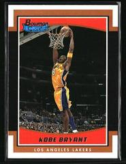 Kobe Bryant #SE-KB Basketball Cards 2002 Bowman Signature Edition Prices