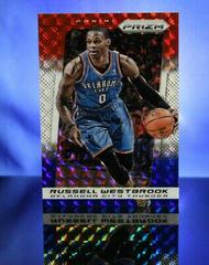 Russell Westbrook [Red White Blue Prizm] #105 Basketball Cards 2013 Panini Prizm Prices