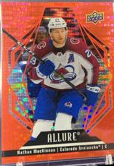 Nathan MacKinnon [Red Rainbow] #1 Hockey Cards 2022 Upper Deck Allure Prices