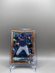 Drew Romo [Orange] Baseball Cards 2021 Bowman Chrome Sapphire Prospects Prices