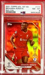 Ibrahima Konate #5 Soccer Cards 2022 Topps Liverpool Prices