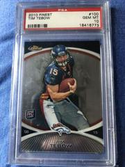 Tim Tebow Football Cards 2010 Topps Finest Prices