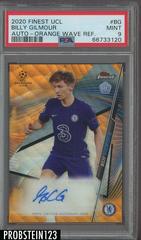 Billy Gilmour [Orange Wave Refractor] Soccer Cards 2020 Topps Finest UEFA Champions League Autographs Prices