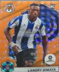 Landry Dimata [Orange Fluorescent] Soccer Cards 2021 Panini Mosaic LaLiga Prices