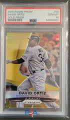 David Ortiz [Gold Prizm] #53 Baseball Cards 2015 Panini Prizm Prices