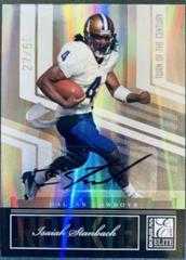 Isaiah Stanback [Turn of the Century Autograph] Football Cards 2007 Panini Donruss Elite Prices