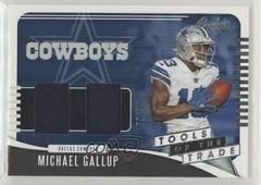 Michael Gallup Football Cards 2019 Panini Absolute Tools of the Trade Double Prices