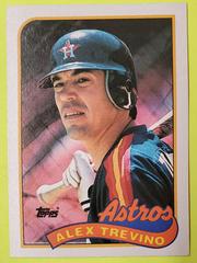 Alex Trevino #64 Baseball Cards 1989 Topps Tiffany Prices