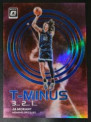 Ja Morant [Blue] #9 Basketball Cards 2022 Panini Donruss Optic T Minus 3 2 1 Prices
