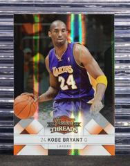 Kobe Bryant [Century Proof Orange] #4 Basketball Cards 2009 Panini Threads Prices