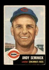 Andy Seminick Baseball Cards 1953 Topps Prices