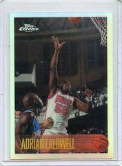 Adrian Caldwell Basketball Cards 1996 Topps Chrome Prices