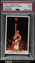Kareem Abdul Jabbar #133 Basketball Cards 1987 J. Merchante Stickers Prices