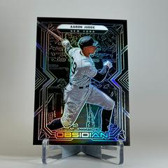 Aaron Judge [Carolina Blue] #36 Baseball Cards 2022 Panini Chronicles Obsidian Prices