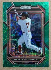Masataka Yoshida [Green Scope] #1 Baseball Cards 2023 Panini Prizm Prices