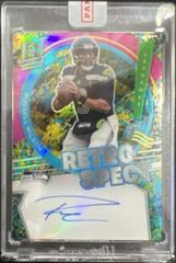 Russell Wilson [Splatter] #RS-RWI Football Cards 2022 Panini Spectra RetroSpect Autographs Prices