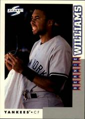 Bernie Williams #12 Baseball Cards 1998 Score Rookie Traded Prices