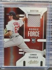Connor Seabold #RF-CS Baseball Cards 2022 Panini Absolute Rookie Force Prices