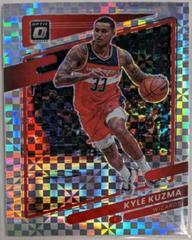 Kyle Kuzma [Checkerboard] Basketball Cards 2021 Panini Donruss Optic Prices