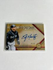 Edgar Martinez [Red] Baseball Cards 2022 Topps Tribute Solid Gold Greats Autographs Prices