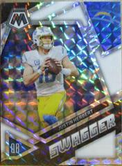 Justin Herbert [White] #SS-JH Football Cards 2023 Panini Mosaic Swagger Prices