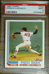Dennis Eckersley Baseball Cards 1982 Topps Prices