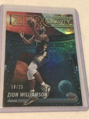 Zion Williamson [Artist Proof] Basketball Cards 2022 Panini Hoops Zero Gravity Prices