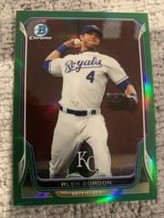 Alex Gordon [Green Refractor] #138 Baseball Cards 2014 Bowman Chrome Prices