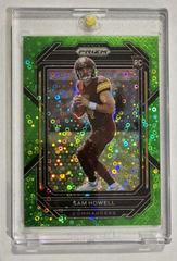 Sam Howell [Neon Green] #306 Football Cards 2022 Panini Prizm No Huddle Prices