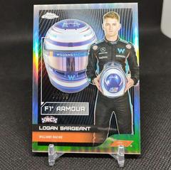 Logan Sargeant [Red Refractor] #AM-LSI Racing Cards 2023 Topps Chrome Formula 1 Armour Prices