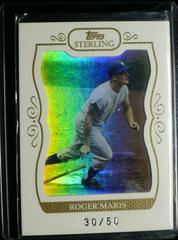 Roger Maris #125 Baseball Cards 2008 Topps Sterling Prices