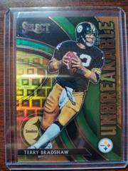 Terry Bradshaw [Green Prizm] Football Cards 2020 Panini Select Unbreakable Prices