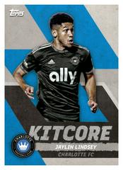Jaylin Lindsey Soccer Cards 2023 Topps MLS Kitcore Prices