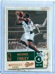 Michael Finley #52 Basketball Cards 2004 Fleer Authentix Prices