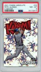Pete Alonso #K6 Baseball Cards 2021 Panini Absolute Kaboom Prices