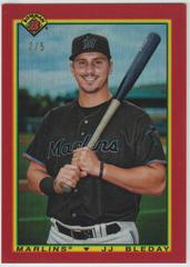 JJ Bleday [Red Refractor] Baseball Cards 2020 Bowman Chrome 1990 Prices