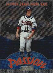 Chipper Jones Baseball Cards 1998 Stadium Club Playing With Passion Prices