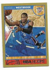 Russell Westbrook [Gold] #68 Basketball Cards 2013 Panini Hoops Prices