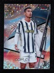 Cristiano Ronaldo [Speckle Refractor] Soccer Cards 2020 Topps Finest UEFA Champions League Prices