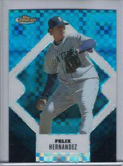 Felix Hernandez [Blue Xfractor] Baseball Cards 2006 Finest Prices